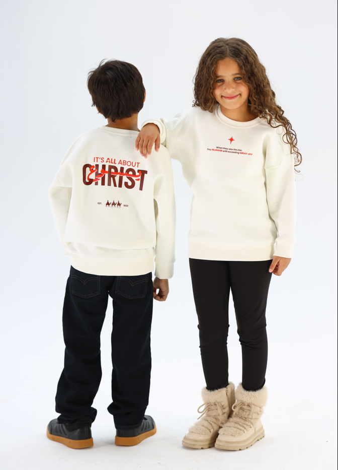 When they saw the star - Kids - Crewneck